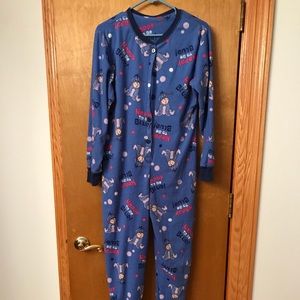 Disney Eeyore adult one-piece pajama